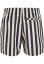 Striped Seersucker Swim Shorts black/offwhite XL - black/offwhite