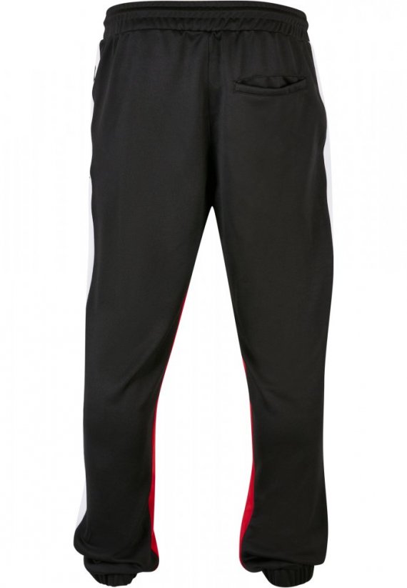Męskie spodnie dresowe Starter Laser Track - czarny / czerwony