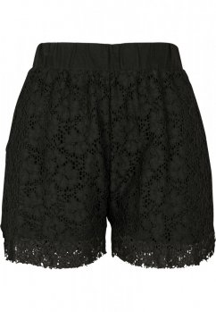 Ladies Laces Shorts - black