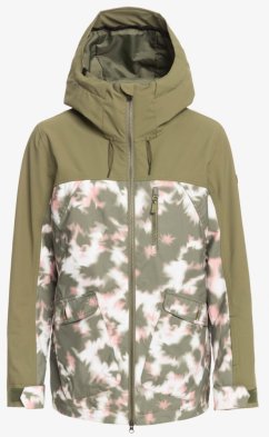 Zimná dámska bunda Roxy Stated tpc2 deep lichen green nimal
