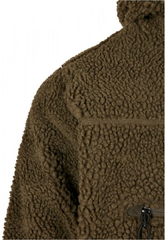 Sweter męski Brandit typu Worker Teddyfleece - oliwkowy