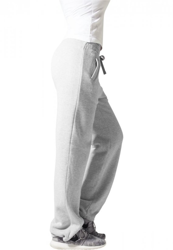 Spodnie dresowe Urban Classics Loose-Fit Sweatpants - grey