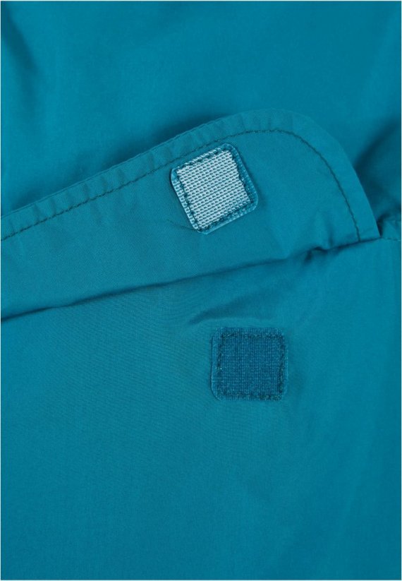 Dámska jarná/jesenná bunda Urban Classics Ladies Basic Pullover - modrozelená