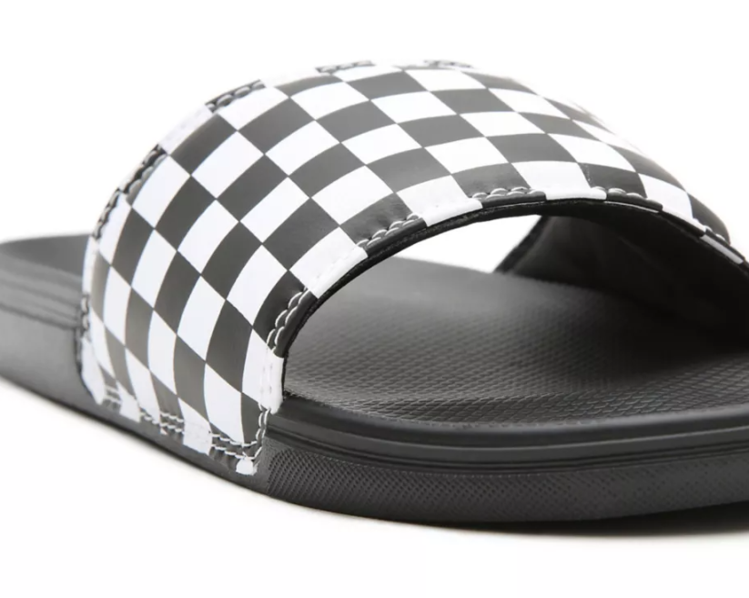 Japonki Vans La Costa Slide-On checkerboard true white/black