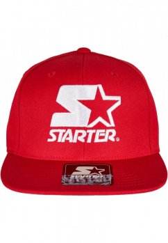 Starter Logo Snapback - cityred