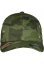 Zeleně maskáčová pánská kšiltovka Urban Classics Flexfit Multicam®