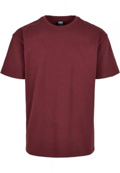 Heavy Oversized Tee - cherry