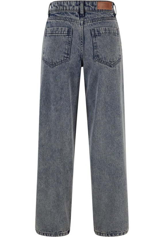 Ladies Mid Waist 90´s Jeans  - new light blue dirty washed