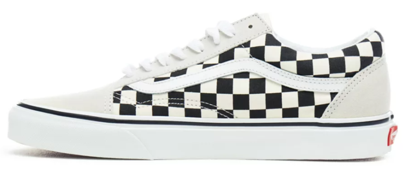 Topánky Vans Old Skool checkerboard white-black