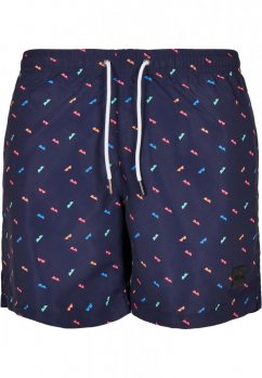 Pattern Swim Shorts - sunglasses aop