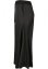 Sukně Urban Classics Ladies Satin Midi Skirt - black - Velikost: M