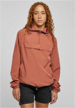 Dámska jarná/jesenná bunda Urban Classics Ladies Basic Pullover - hnedá