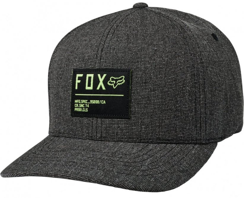 Czapka z daszkiem Fox Non Stop Flexfit black/green