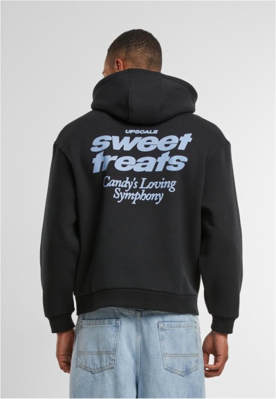 Sweet Treats Fluffy Hoody black 4XL