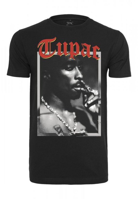 Pánske tričko Tupac California Love - čierne