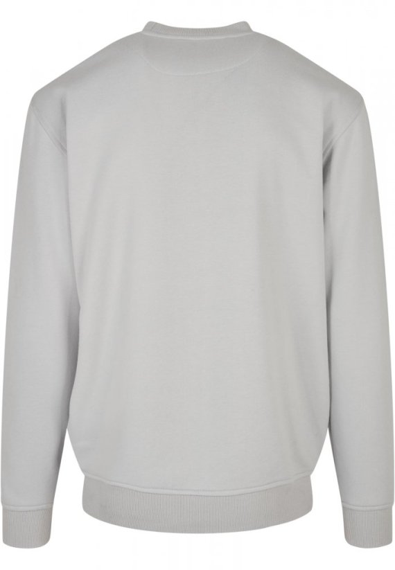 Světle šedá pánská mikina Urban Classics Crewneck Sweatshirt