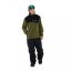 Zelená unisex mikina Horsefeathers Madog