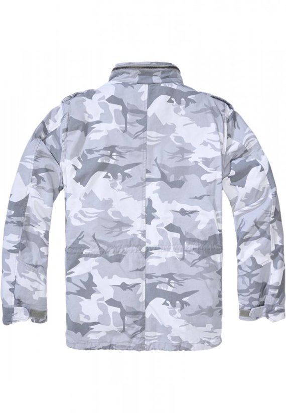 Světle maskáčová pánská zimní bunda Brandit M-65 Giant Jacket