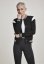 Ladies Inset College Sweat Jacket - blk/wht