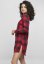 Dámská košile Urban Classics Check Shirt Dress - tmavě modrá/červená