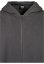Pánska mikina Urban Classics Organic 90 Zip Hoody - darkshadow