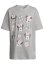 T-Shirt 2 Pack - kurzarm - Minnie Mouse white+heathergrey 158/164