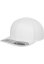 110 Fitted Snapback - white
