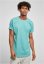 Long Shaped Turnup Tee - glass