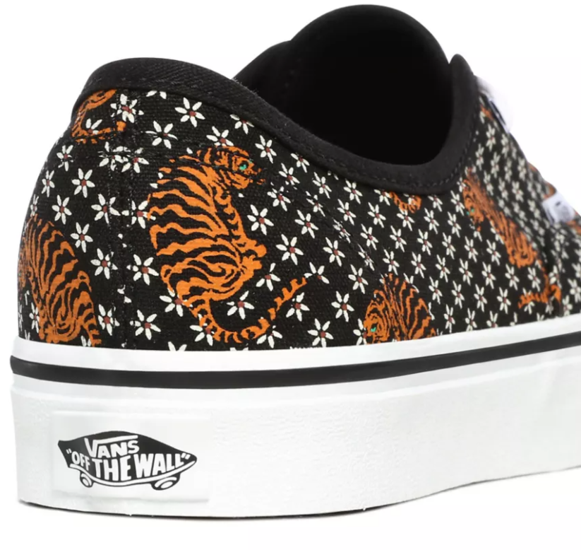 Boty Vans Authentic tiger floral black/true white