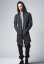 Pánský cardigan Urban Classics Long Open Edge Cardigan - tmavě šedý