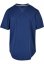 Pánské tričko Urban Classics Baseball Mesh Jersey - modré