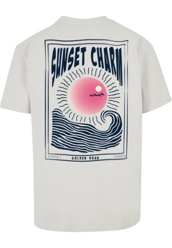 Sunset Charm Oversized T-shirt lightasphalt XS - lightasphalt