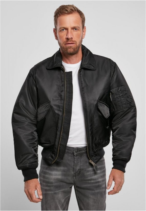 Pánská bomber bunda Brandit CWU Jacket - černá