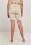 Ladies Color Block Cycle Shorts - softseagrass/white
