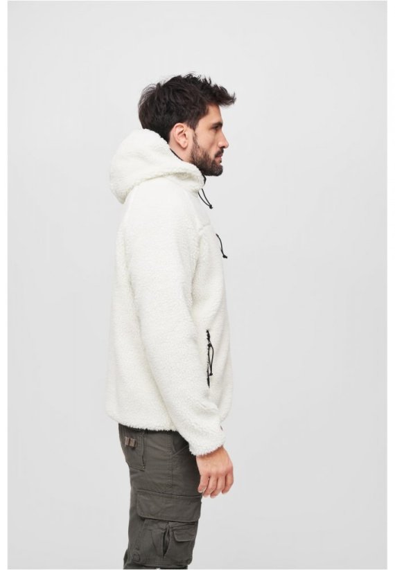 Bílá pánská bunda Brandit Teddyfleece Worker Jacket