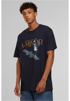 A-Minor Oversize Tee - navy