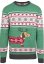 Svetr Urban Classics Sausage Dog Christmas Sweater