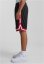 Stripes Mesh Shorts blkredwht XL - blkredwht