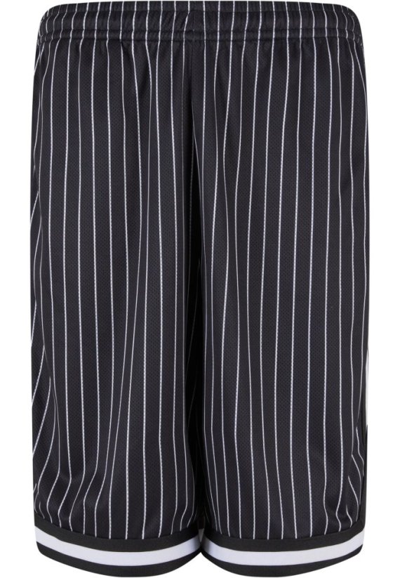 Striped Mesh Shorts black/white 5XL