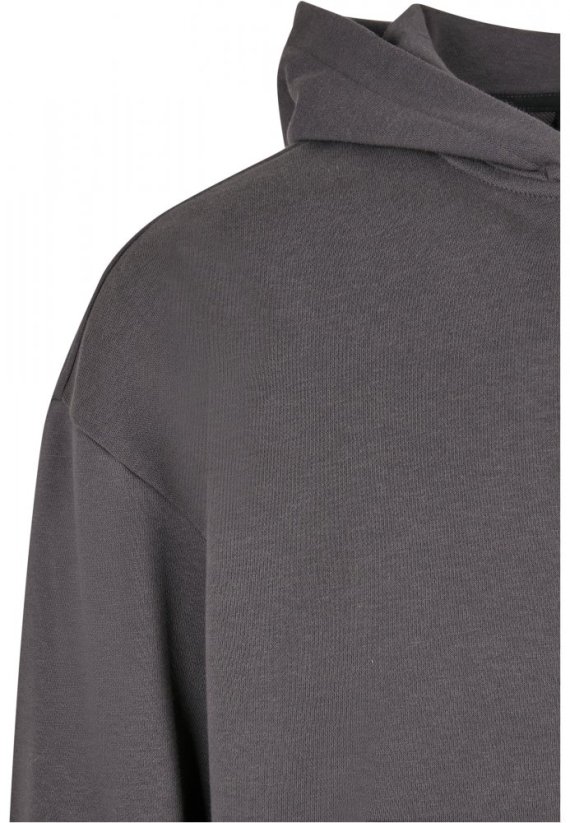 Šedá pánská mikina Urban Classics Boxy Zip