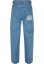 Retro modré pánské džíny Southpole Spray Logo Denim