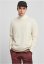 Bílý pánský svetr Urban Classics Oversized Roll Neck Sweater