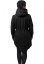 Bunda Urban Classics Ladies Sherpa Lined Cotton Parka - black