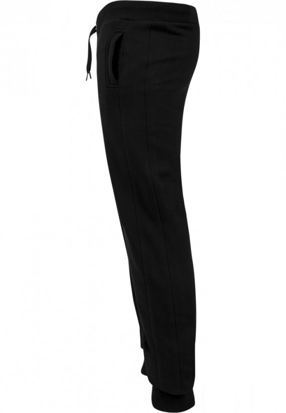 Spodnie dresowe Urban Classics Straight Fit Sweatpants - black