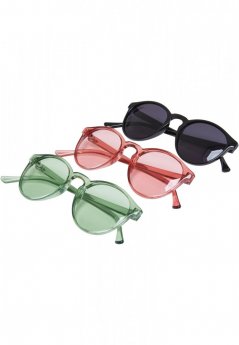 Sunglasses Cypress 3-Pack - black/palepink/vintagegreen