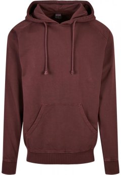 Overdyed Hoody - cherry
