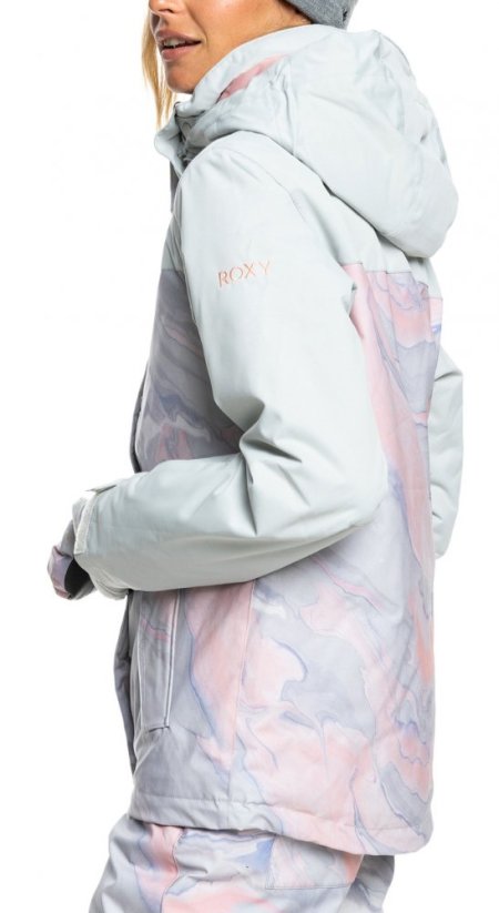 Bunda Roxy Jetty Block sfv1 gray violet marble