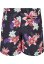 Pánské koupací šortky Urban Classics Pattern Swim Shorts - dark jungle aop