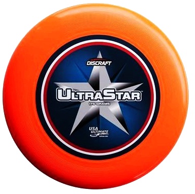 Frisbee Discraft Ultimate Ultra-Star - supercolor oranžové