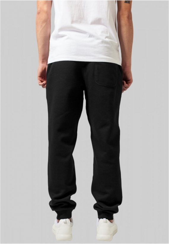 Pánské tepláky Urban Classics Basic Sweatpants - černé